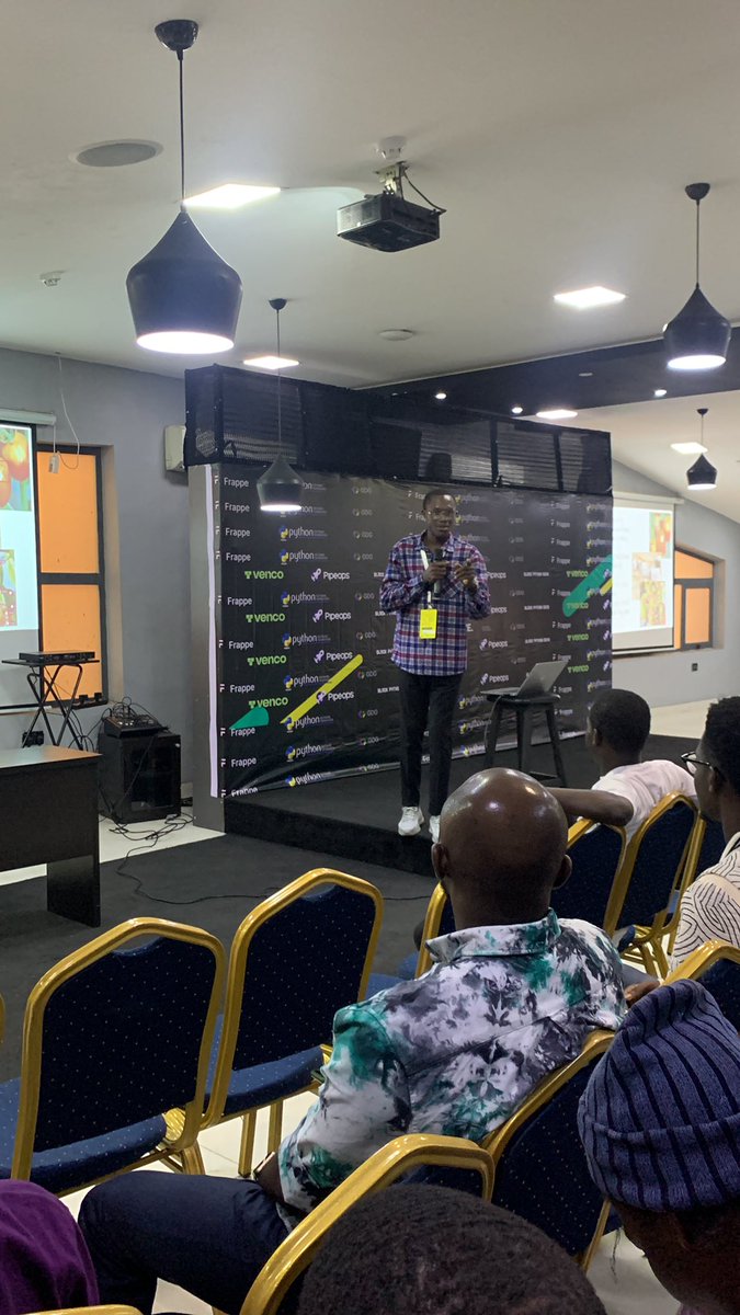 etukudodaniel4's tweet image. It was so nice speaking at #PyConNG2024 about AI in the agricultural space 

This was my first pycon session and wish to have more talks in years to come

@PythonNigeria @ThePSF @AishaXBello @HamplusHub @Kafui4k @hackSultan @marlene_zw @pipeopshq @blackpythondevs