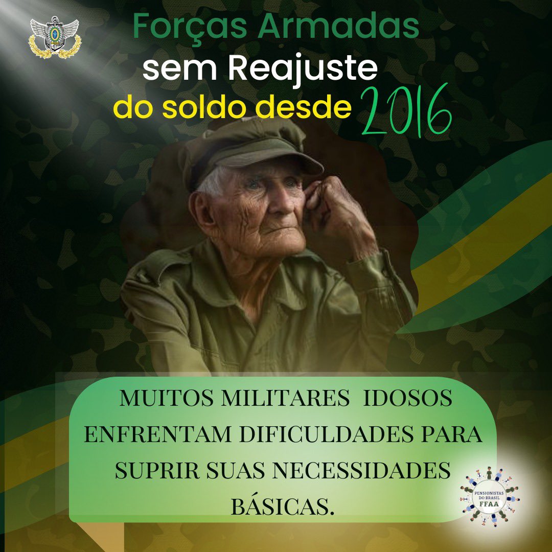 da_ffaa's tweet photo. Sem reajuste desde 2016!!!
@DefesaGovBr https://t.co/eHBuPIYlkq
