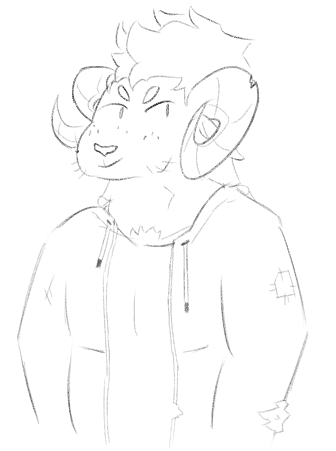 DustRevvim's tweet photo. Kris, The Forgotten Soul: Monster Vet and resident ghost (And also an attempt at faster doodling)
#furryart https://t.co/BiEmQ2AJjn