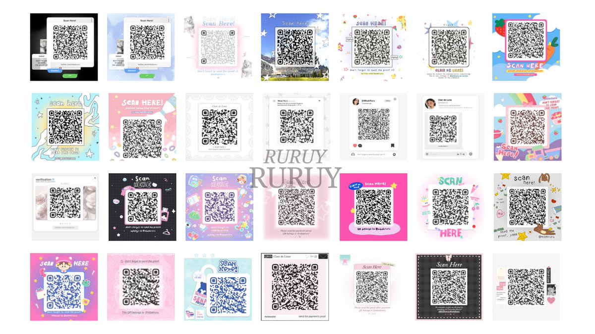 MODlS's tweet photo. help rt? thanks!

aku open qr deco start 5k bisa recolor dan { free ubah pattern } bisa langsung dikerjain soalnya 0 antrian!

#zonauang edit wm watermark qris commis comission https://t.co/3Lw0Wx86Ti