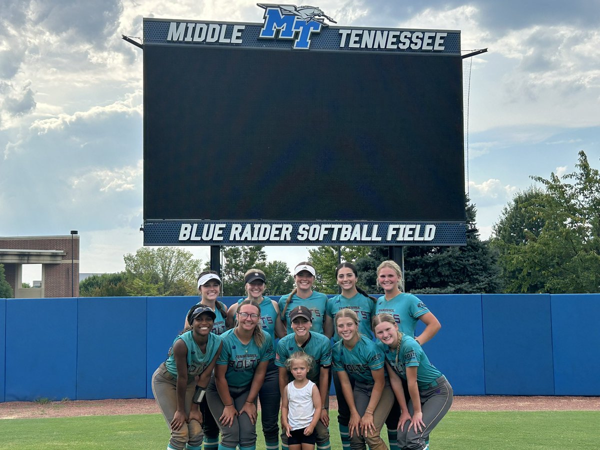 <a href="/MT_Softball/">Middle Tennessee Softball</a> <a href="/JBMTSUsoftball/">Jeff Breeden</a> Thank you for a great day! Huge blessing for the girls to have the opportunity to play at your field!