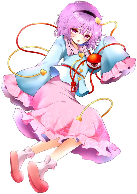 古明地さとりちゃんの可愛すぎる全身も見て 