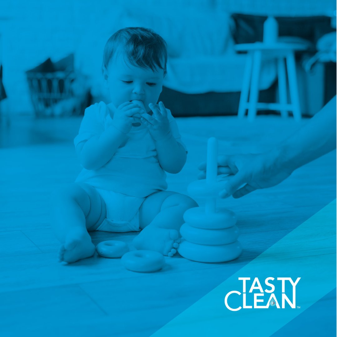 Tastyclean's tweet photo. 🤱 Busy moms, keep your baby's items germ-free with Tasty Clean! Our spray is specifically formulated to keep your baby's items clean and safe. Say goodbye to the hassle of wiping down toys individually &amp; hello to worry-free playtime! #MomHacks #SafeForBaby #TastyClean #MomLife https://t.co/vK2GtrOOtY