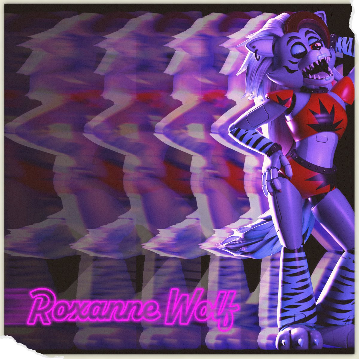 Shiny new Roxy render ‼️ ‼️🔥🔥

#FNAF #fnafsb
