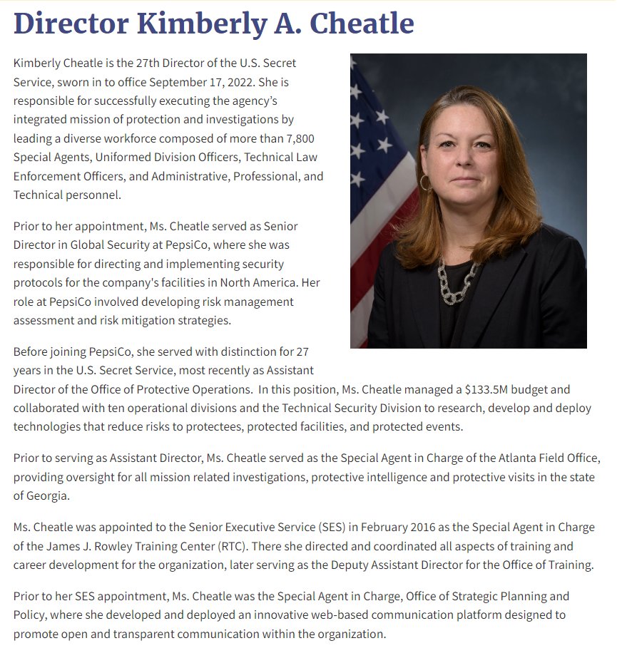 johnny_ver_2's tweet image. Head of Secret Service 'Kimberly A. Cheatle' should #RESIGN immediately for not securing #Trump rally location in Butler, PA! #ResignCheatle