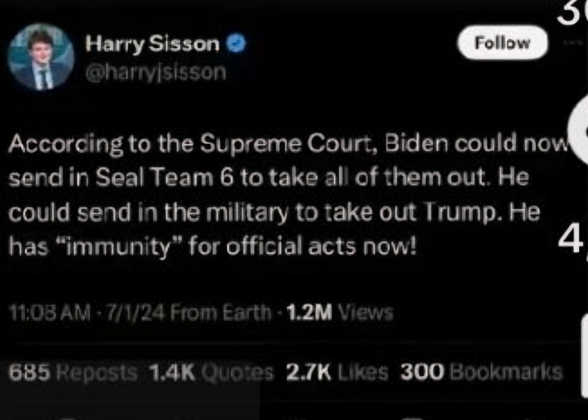 JayDub019's tweet photo. @harryjsisson Was this not you alluding to an assassination just this morning? https://t.co/aHTBPj4Q1J