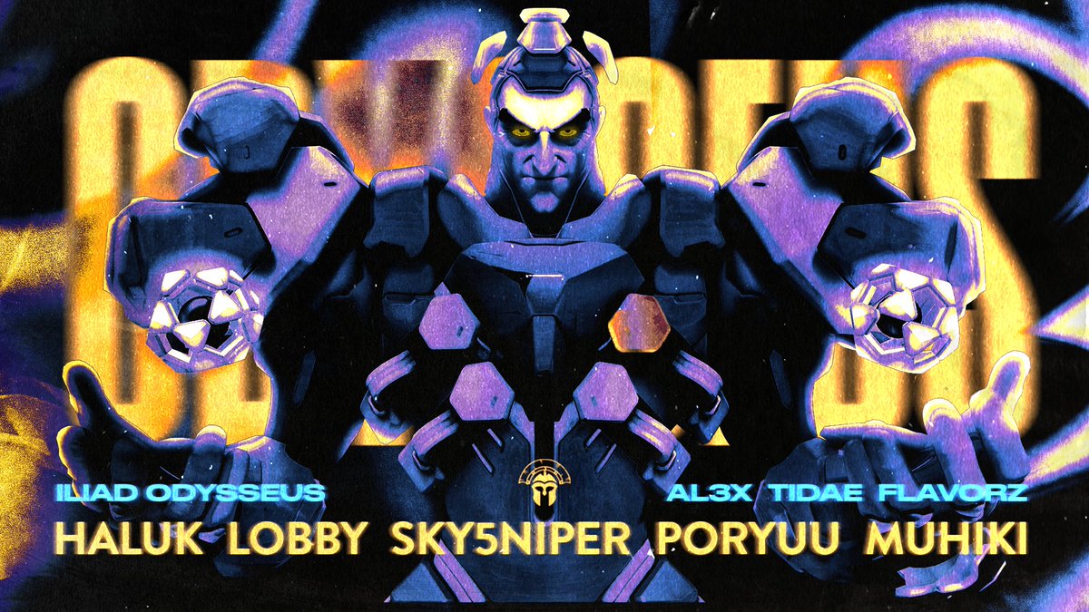 ODYSSEUS 
Our newest team has pulled up!  

They premier in Faceit League's S2  Expert Division. 
Check it! 🐐

🏆@S7VENow_ 
🏆 <a href="/lobbyow2/">lobby</a> 
🏆 <a href="/sky5niper/">Sky5niper</a> 
🏆 <a href="/PoryuuOW/">Poryuu</a> 
🏆 <a href="/muhiki_/">muhiki</a> 

🧠 @Xtidae
🧠 <a href="/AL3XandEgg/">AL3X</a>
📋 <a href="/iFlavorz/">Brandon</a>
 
<a href="/FACEIT_OW/">FACEIT Overwatch</a> | #Overwatch2 | #faceit