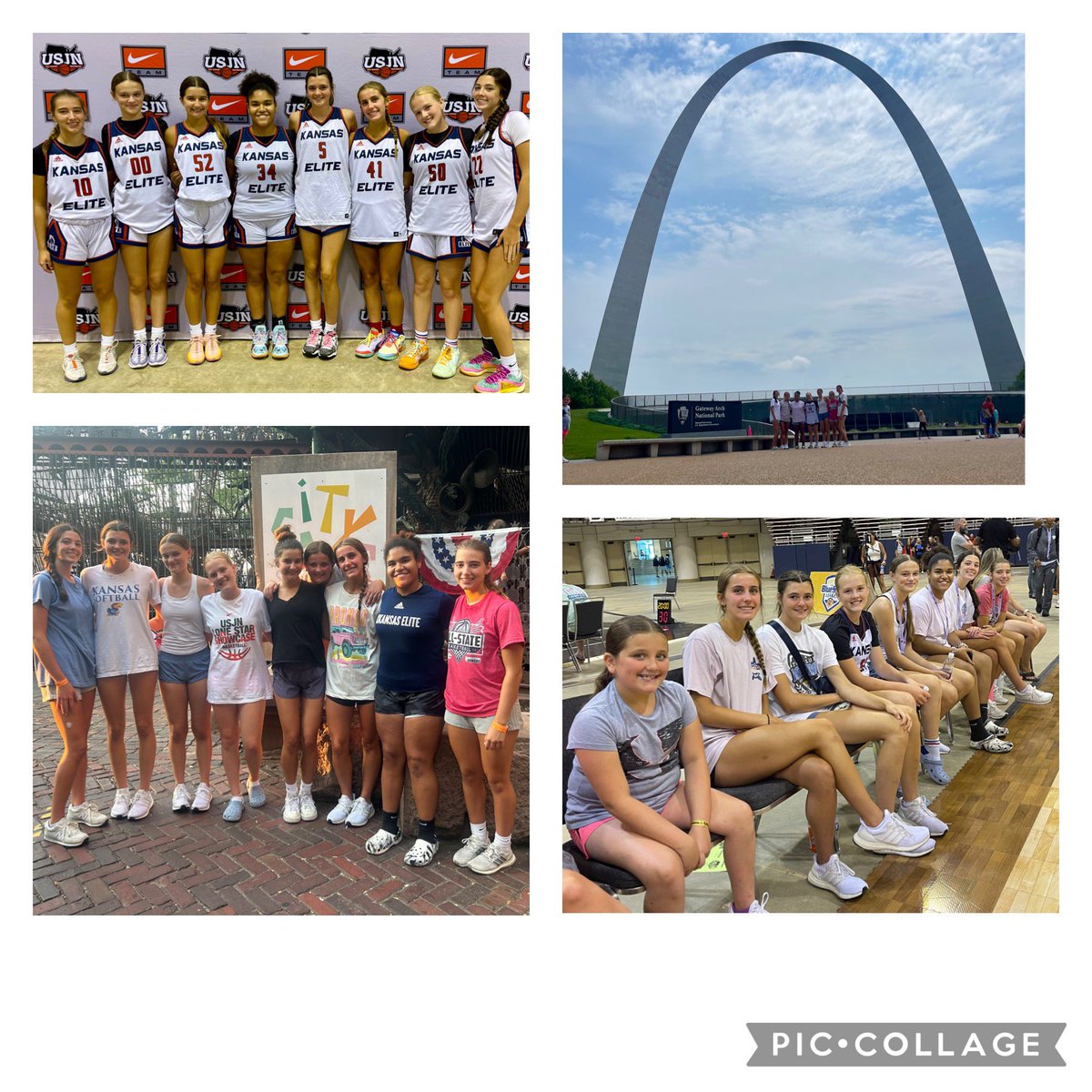 Mary Kay Halliday (@mkhalliday7) on Twitter photo Day 2 @ March to the Arch. This team is unselfish & never quits. Their positive energy is contagious! So privileged to coach these phenomenal young women plus those we’re missing this weekend! July, slow down!
<a href="/KansasEliteWBB/">Kansas Elite WBB</a> Day 2 @ March to the Arch. This team is unselfish & never quits. Their positive energy is contagious! So privileged to coach these phenomenal young women plus those we’re missing this weekend! July, slow down!
<a href="/KansasEliteWBB/">Kansas Elite WBB</a>