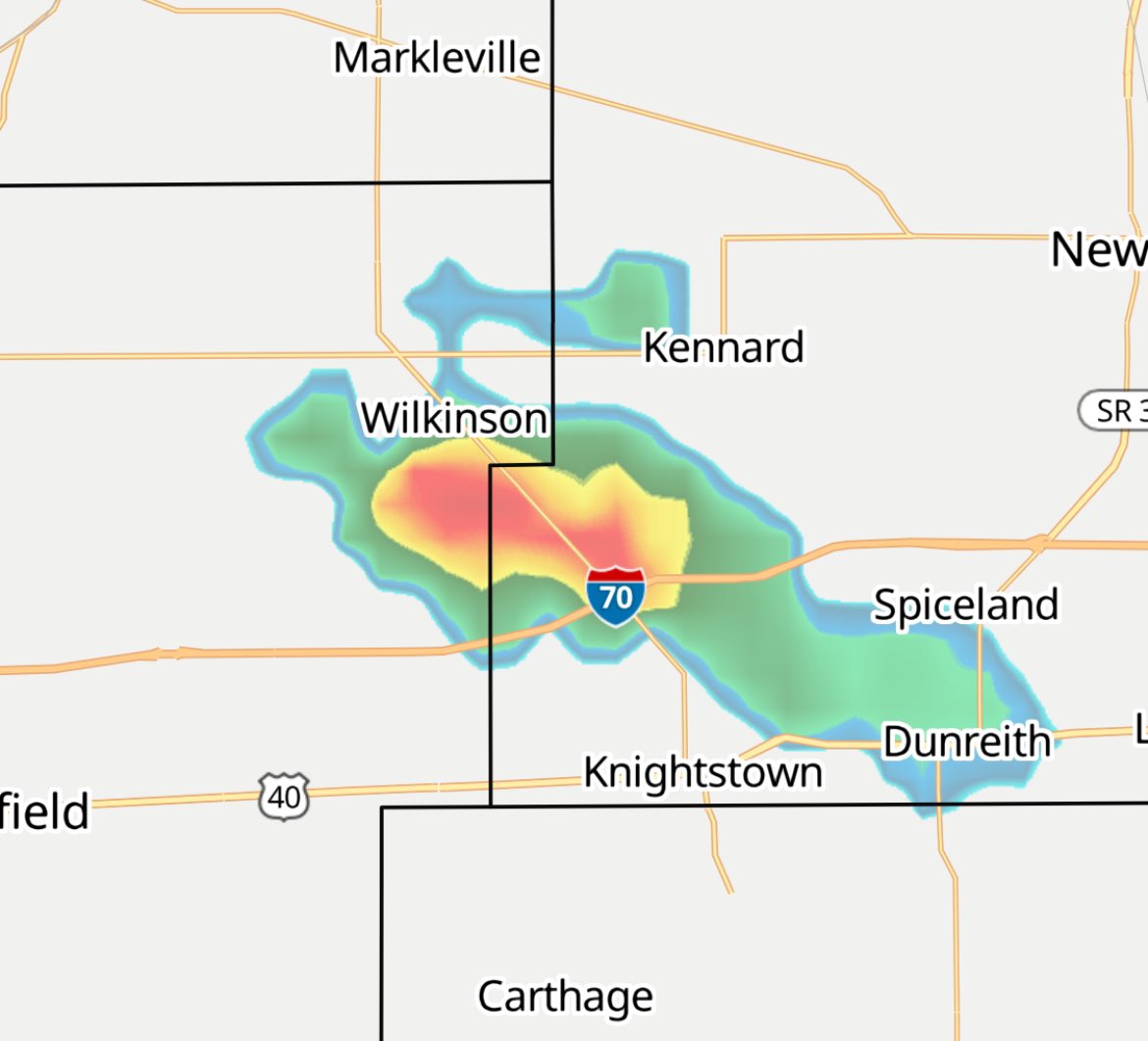 Catching the lightning of the one lone pop-up storm in Central Indiana tonight over Hancock / Henry Counties!

<a href="/WTHRcom/">WTHR.com</a> | #INwx