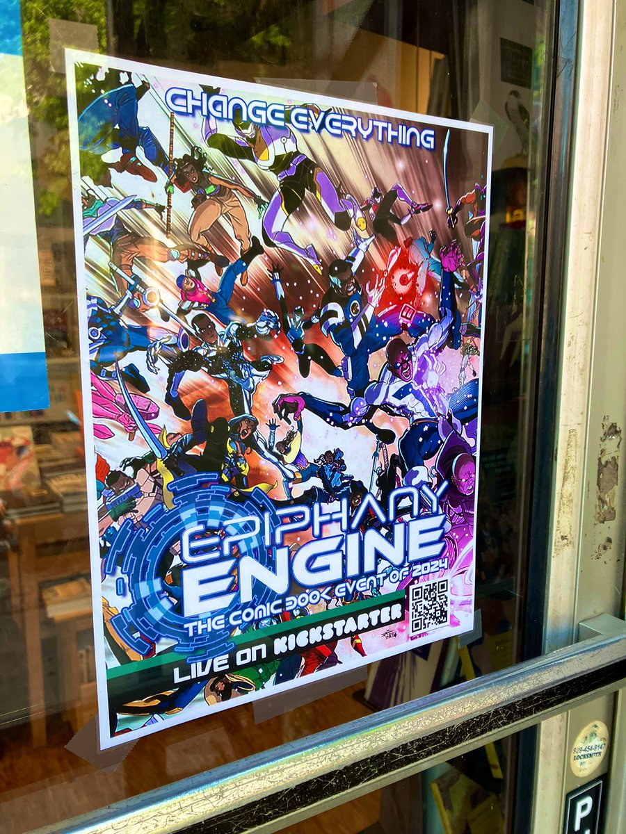 KurtChristenson's tweet photo. Saw @TaylorCoBooks giving some love to #EpiphanyEngine from @AdventComics https://t.co/mRFYuvCcOj