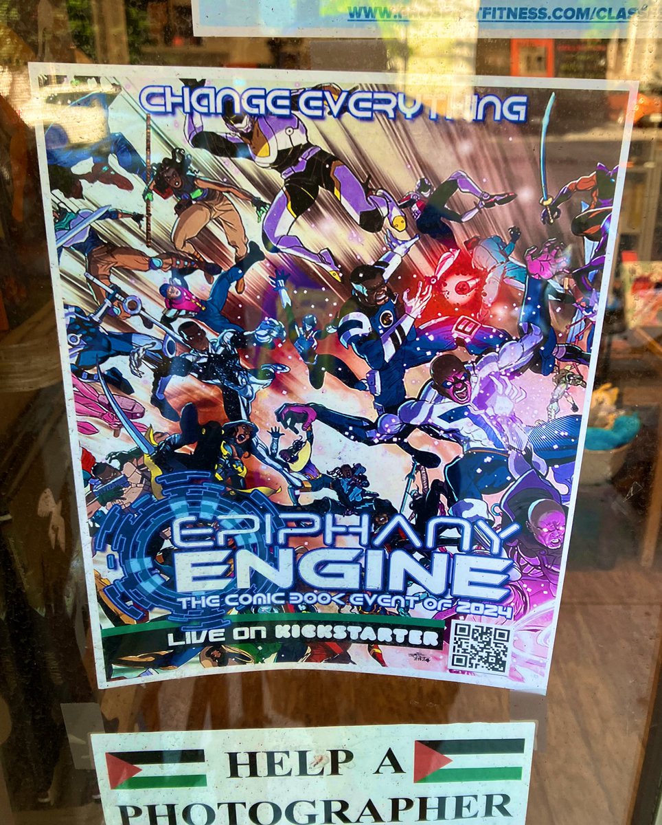 KurtChristenson's tweet photo. Saw @TaylorCoBooks giving some love to #EpiphanyEngine from @AdventComics https://t.co/mRFYuvCcOj