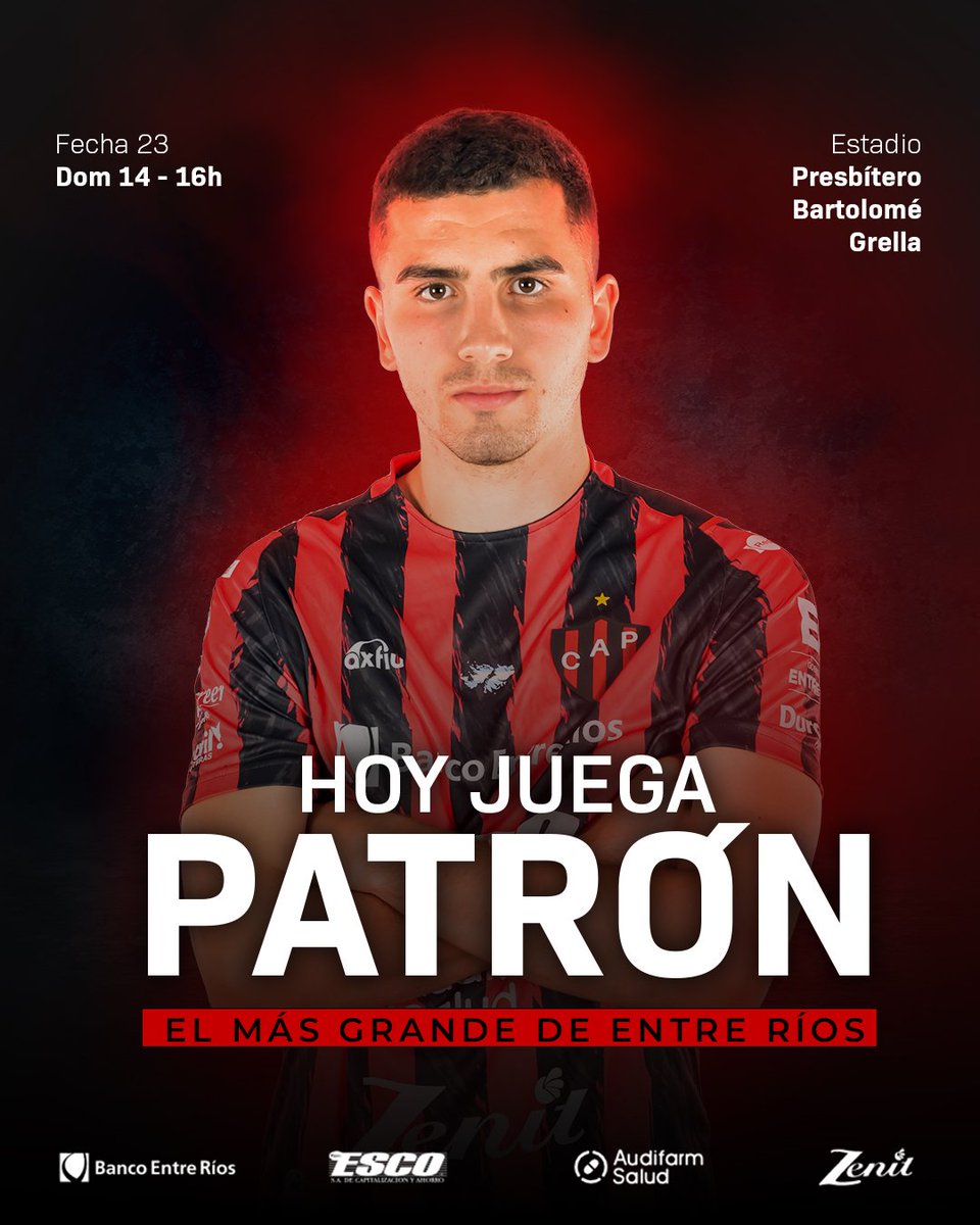 ¡Hoy #JuegaPatrón! 🔴⚫️💪🏾