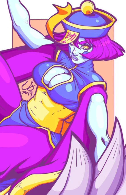 The big four, alt colors from 2020 #Darkstalkers
