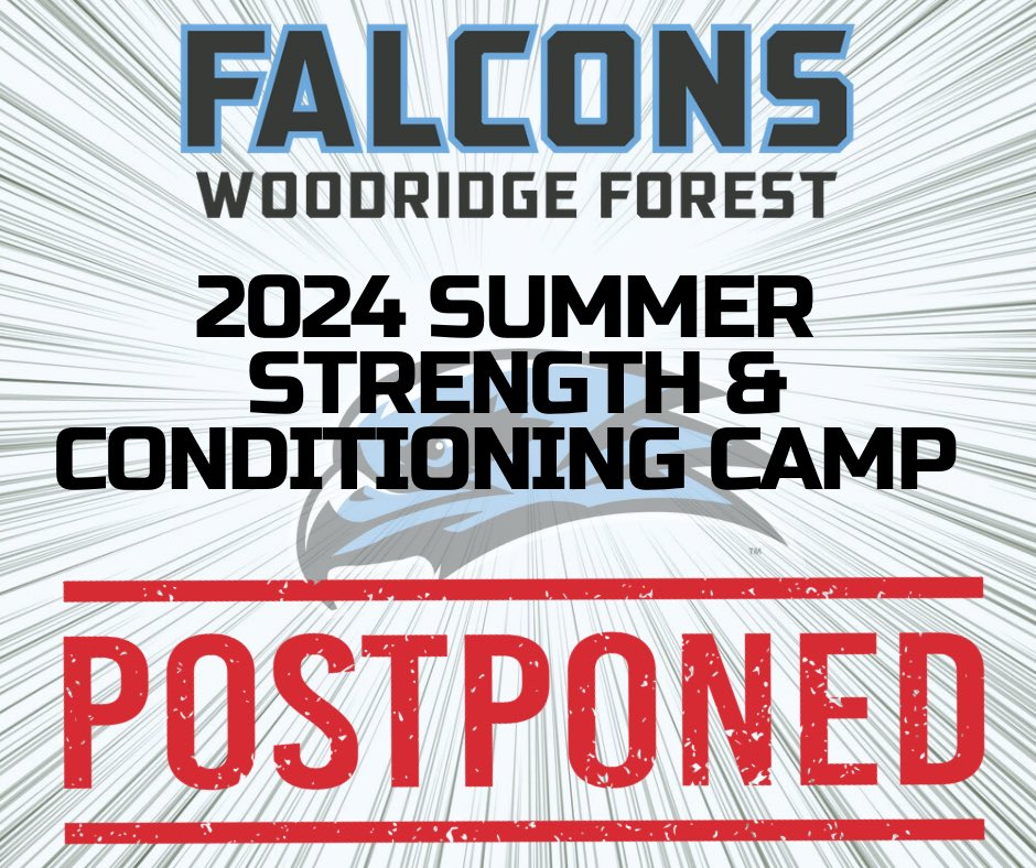 FalconAthletic4's tweet photo. We hope everyone is ok &amp; hanging in there after the storm! As of today, Speed Camp is postponed until further notice. As soon as we have more information we will let everyone know. Thanks and stay safe! https://t.co/vEG8K52pXx
