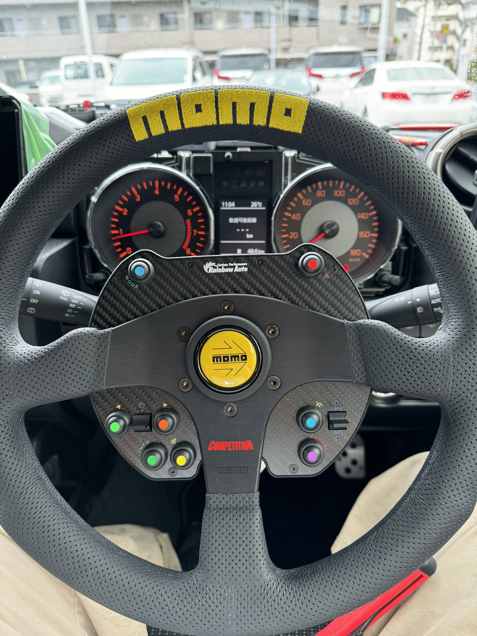 レインボーオート 賢明 ステアリングスイッチケース(JB64,JB74 レインボーオート 賢明 ステアリングスイッチケース(JB64,JB74