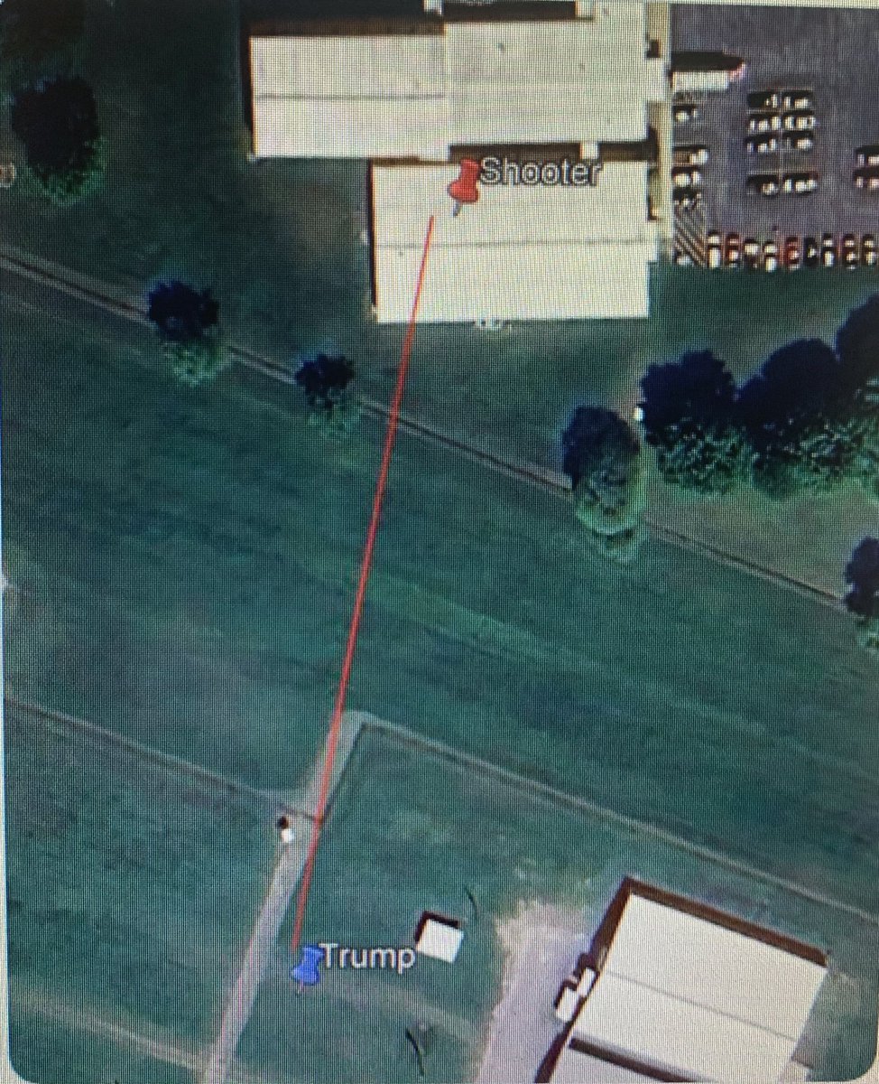 MRWFunds's tweet image. Zero reason the counter sniper team had no sight on this guy, something smells fcking rigged here #trump #secretservicecoverup