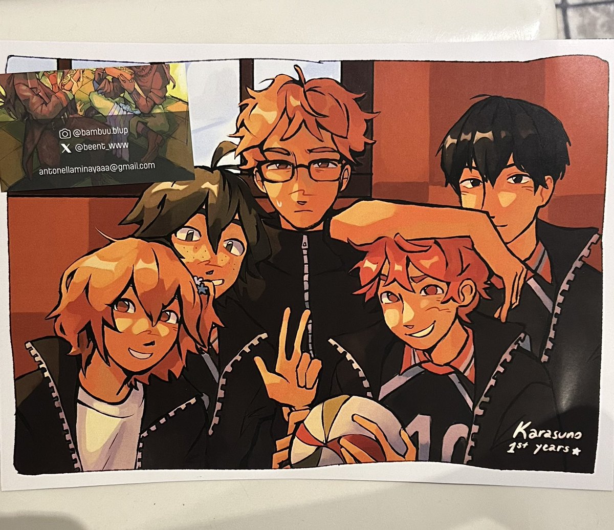 HAIKYUU!! TE AMOOOO - grita Gugimu por milésima vez parte 2. Yo solo digo, tienes Haikyuu, tienes Tsukkiyama?? DAME 47 NOW😡 

Naaaah pero que hermosura de verdad, gracias <a href="/beent_www/">Beent</a>