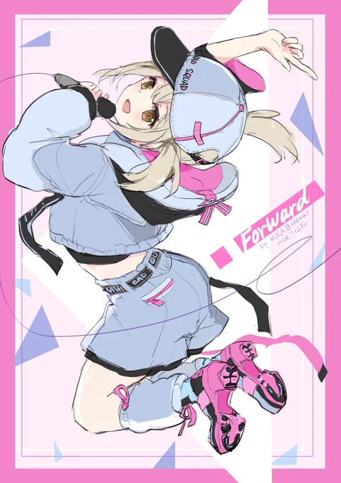 「Forward」 #prsk_FA #小豆沢こはね #白石杏 #プロセカ #ビビバス #rkgk