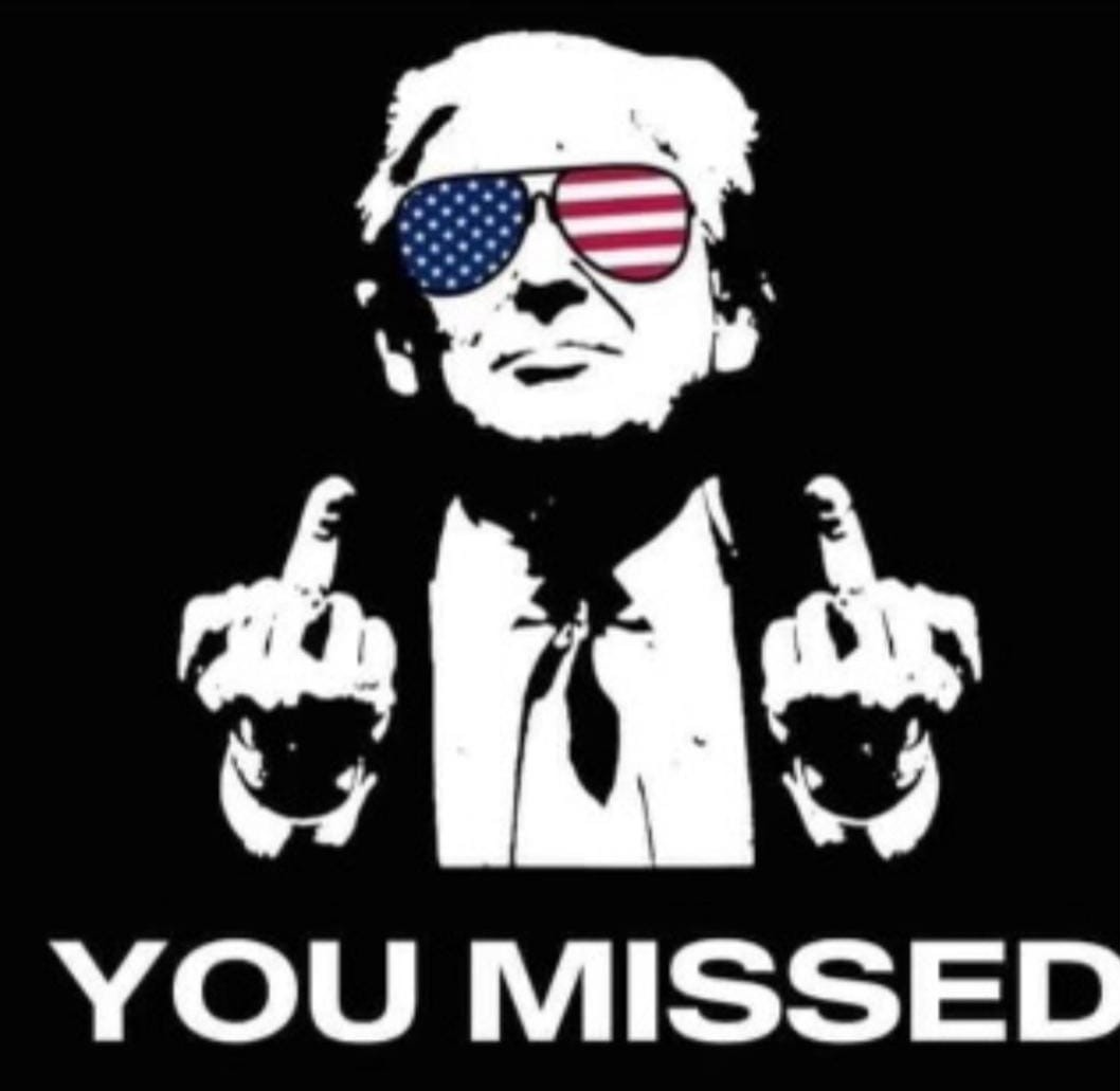 Kfir_Ariel's tweet photo. You Missed
#Trump #Trump2024 #TRUMPSURVIVED #TRUMPshot #presidenttrumpshot #PresidentDonaldTrump https://t.co/kdivnDL5gE
