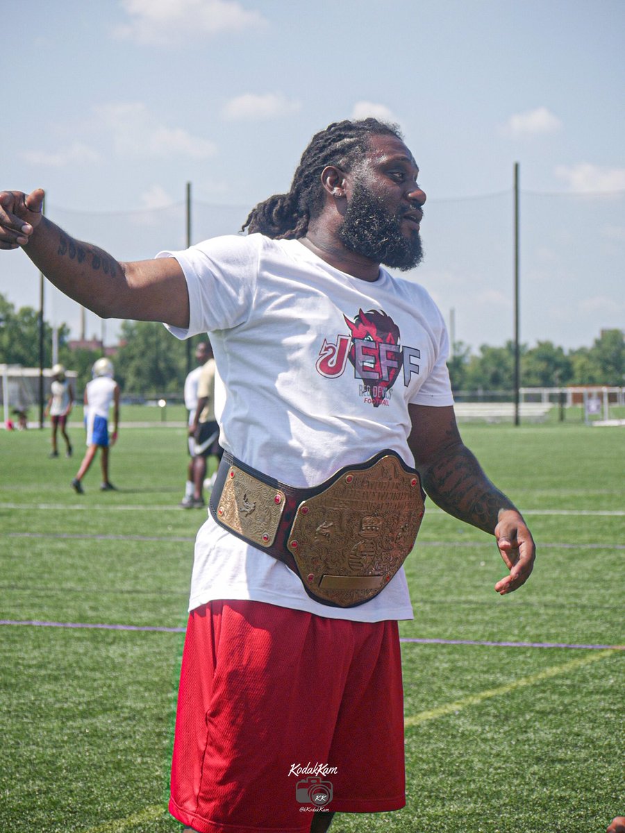 NextLevelPhD's tweet photo. We over me #whynotJeff π΄π±π had a great time today at the minority coaches 7 on 7. @JeffRedDevilFB https://t.co/nq3zoshbhT