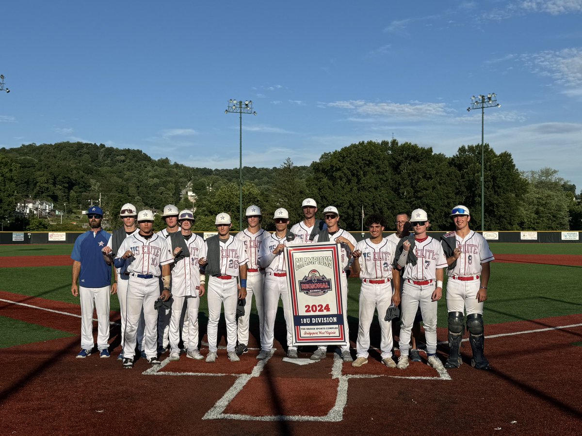 JamesVincell's tweet photo. Had a good weekend in Bridgeport. Batted .500 with 2 doubles, and came out on top as tournament champs. 
@USELITEWV25 
@Pitt_BASE 
@PennBaseball https://t.co/EBNi8xgC0L