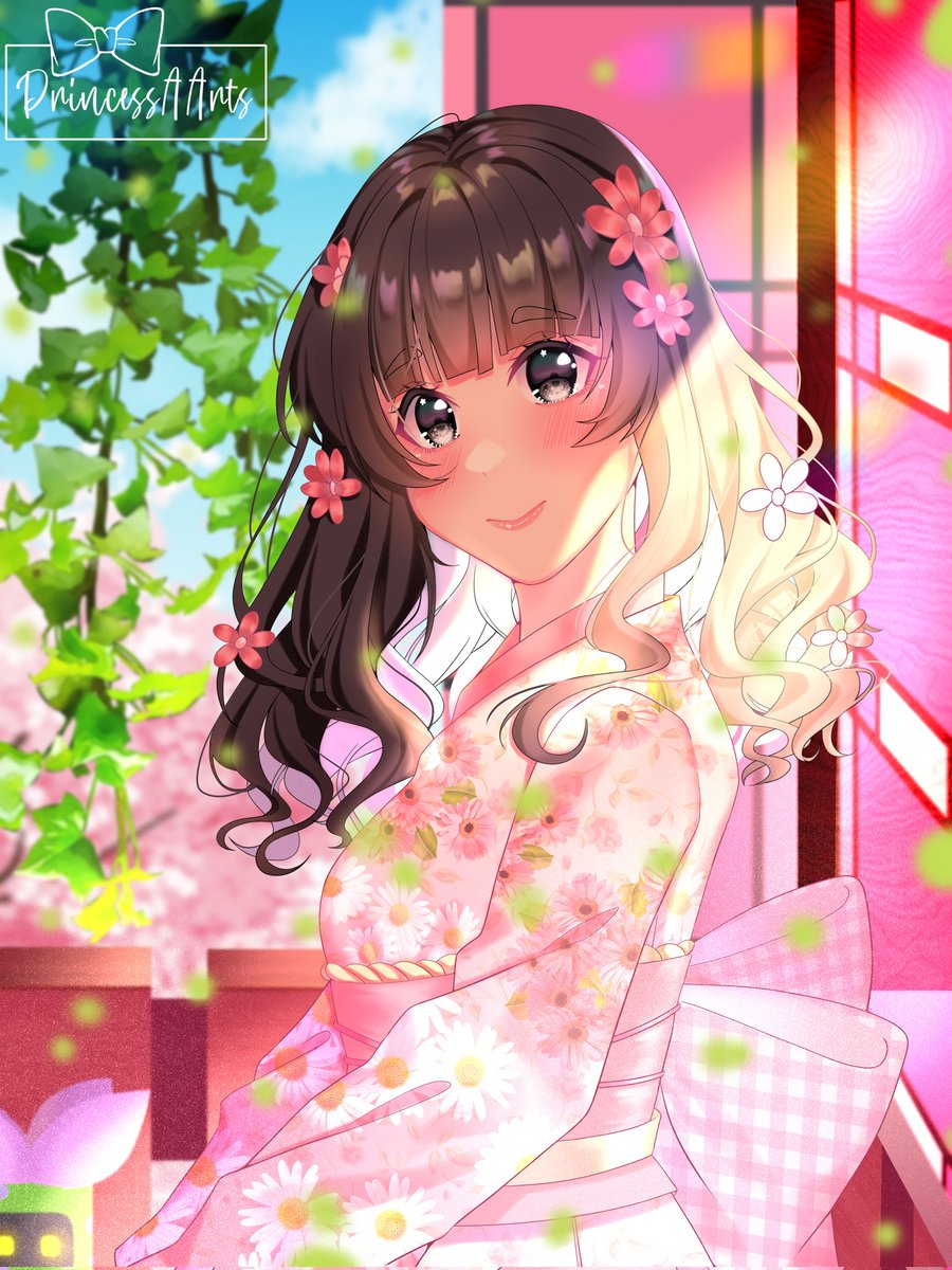 princessaarts's tweet photo. 2022 artwork - Persona of my oc in my Minecraft house 🌸🌸

#artmoots #artshare https://t.co/d5r6OY9lzb