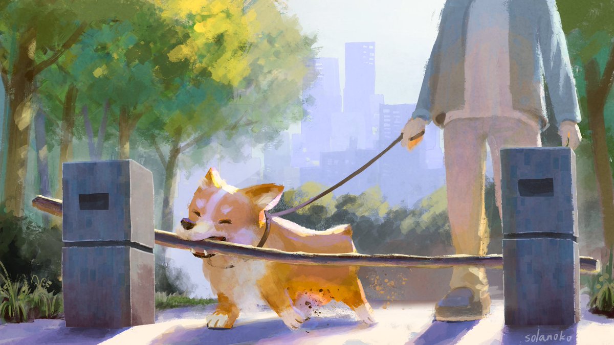 solanokoart's tweet photo. すいません、あまりに可愛かったのでつい… https://t.co/QVNWvj83VL