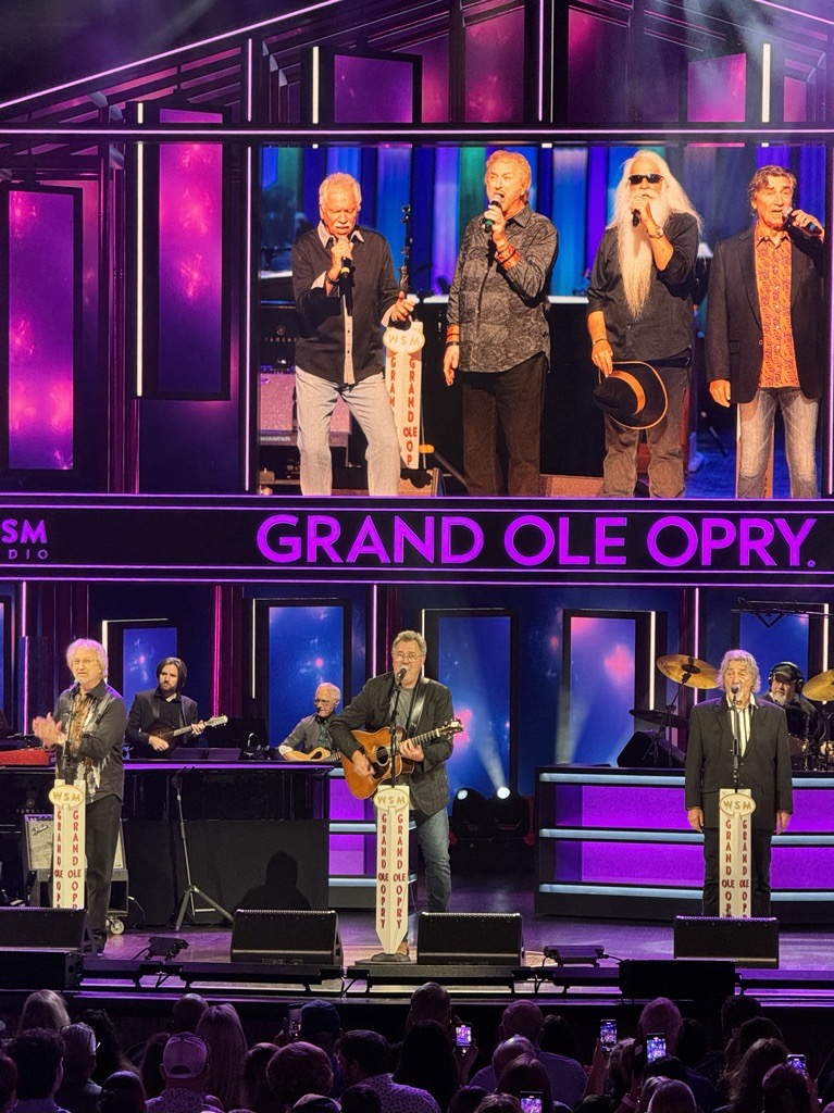 opry's tweet photo. We miss you already, Joe! 🤍
Filled with family, friends, and touching tributes, tonight's show was in honor of Joe Bonsall - a 50 year member of @oakridgeboys, and a very special member of our Opry family.
Thank you for joining us for this special night, Duane and Richard. https://t.co/qZz5q5uPx2
