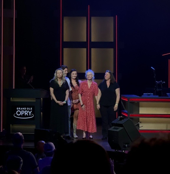 opry's tweet photo. We miss you already, Joe! 🤍
Filled with family, friends, and touching tributes, tonight's show was in honor of Joe Bonsall - a 50 year member of @oakridgeboys, and a very special member of our Opry family.
Thank you for joining us for this special night, Duane and Richard. https://t.co/qZz5q5uPx2