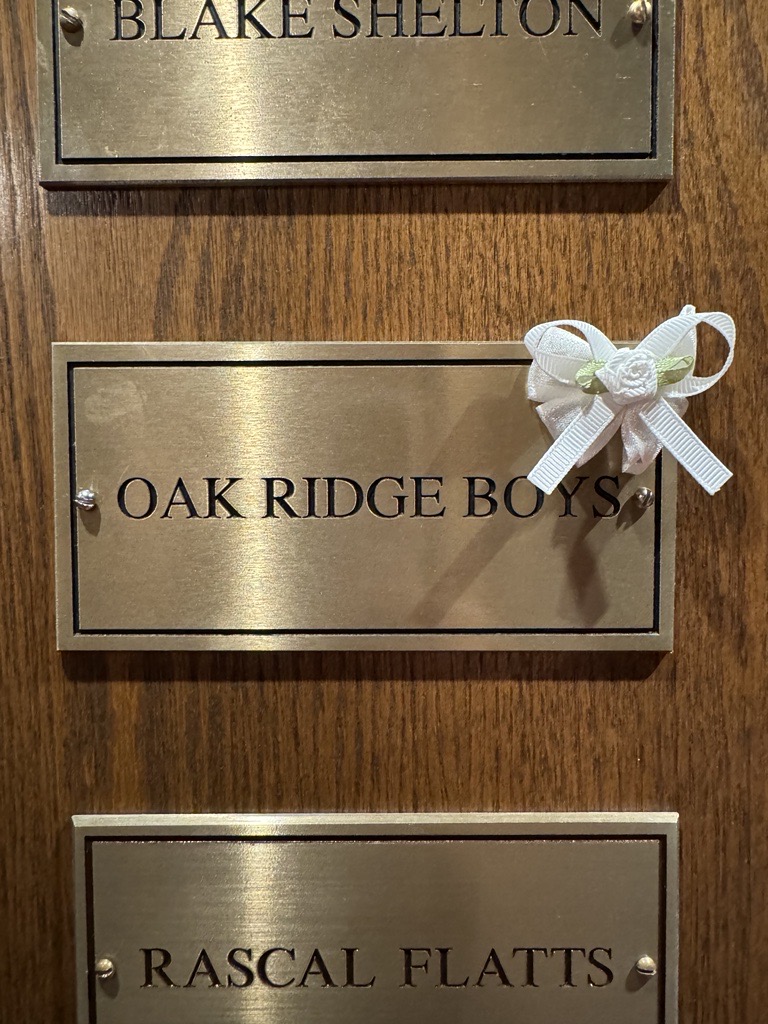 opry's tweet photo. We miss you already, Joe! 🤍
Filled with family, friends, and touching tributes, tonight's show was in honor of Joe Bonsall - a 50 year member of @oakridgeboys, and a very special member of our Opry family.
Thank you for joining us for this special night, Duane and Richard. https://t.co/qZz5q5uPx2