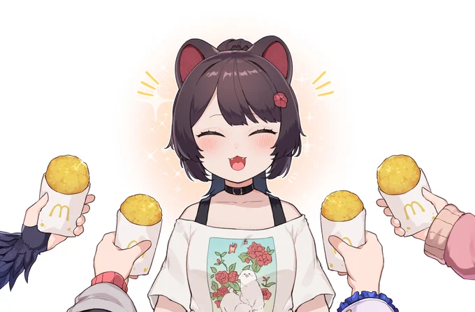 わらじぽてと!#いぬいらすと 