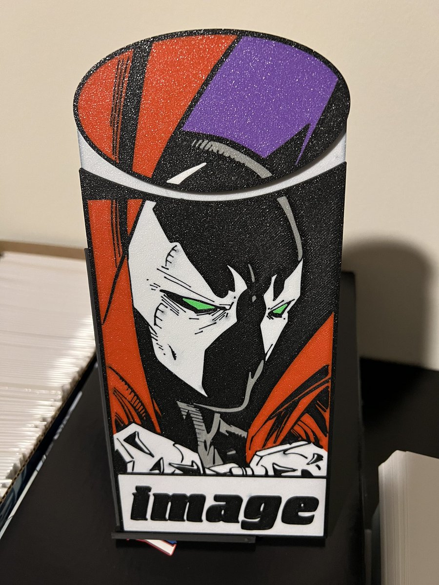 RAComicsLLC's tweet photo. 3D printed #Spawn corner box art π₯π₯π₯ #comicbooks #comics #dailyspawn #imagecomics #toddmcfarlane https://t.co/nsi0wb6bpb