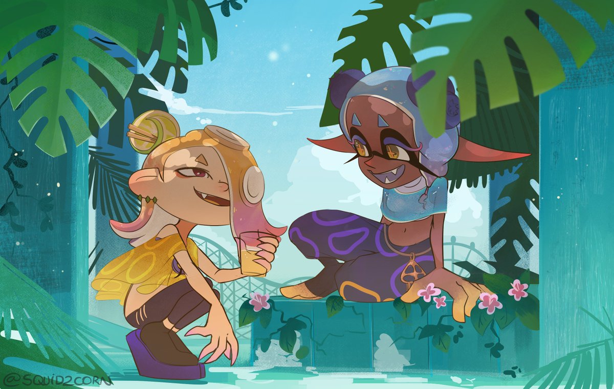 Summer breeze 
#splatoon3