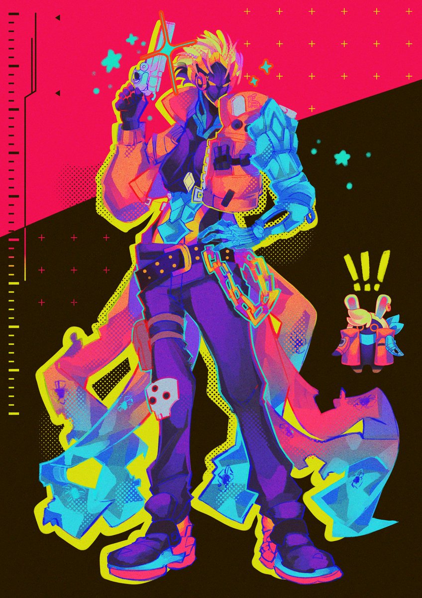 biancalattei's tweet photo. the cyborg typhoon with his bangboo... https://t.co/iL1tXEm6lS