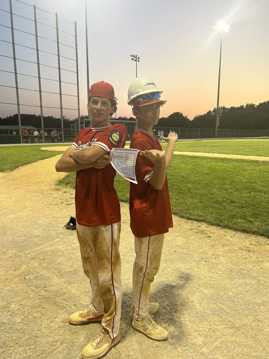Sampson Construction Baseball tweet media