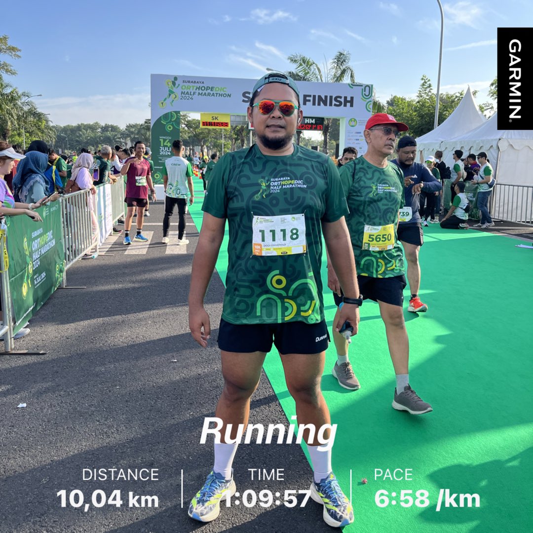 dodidwi's tweet photo. Orthopedic run 10k 🏃‍♂️🥳 https://t.co/qvmMQRXxGn