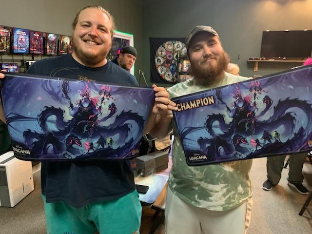 ScrubblesTCG's tweet photo. @LorcanaVillain Came in second place at Druid's Lair in Trenton, Georgia with this E/A deck! My personal spice was my boy kuzco. Been my personal favorite card since set 1! https://t.co/52NO5ycKp0