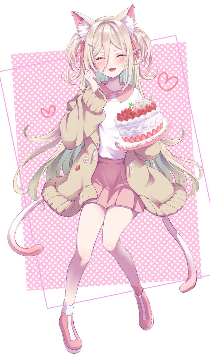 こちらもSkebにてご納品させて頂きました！
リクエストありがとうございます🥰
ふんわりした愛らしい感じがちゃんと出ていたら嬉しいです✨