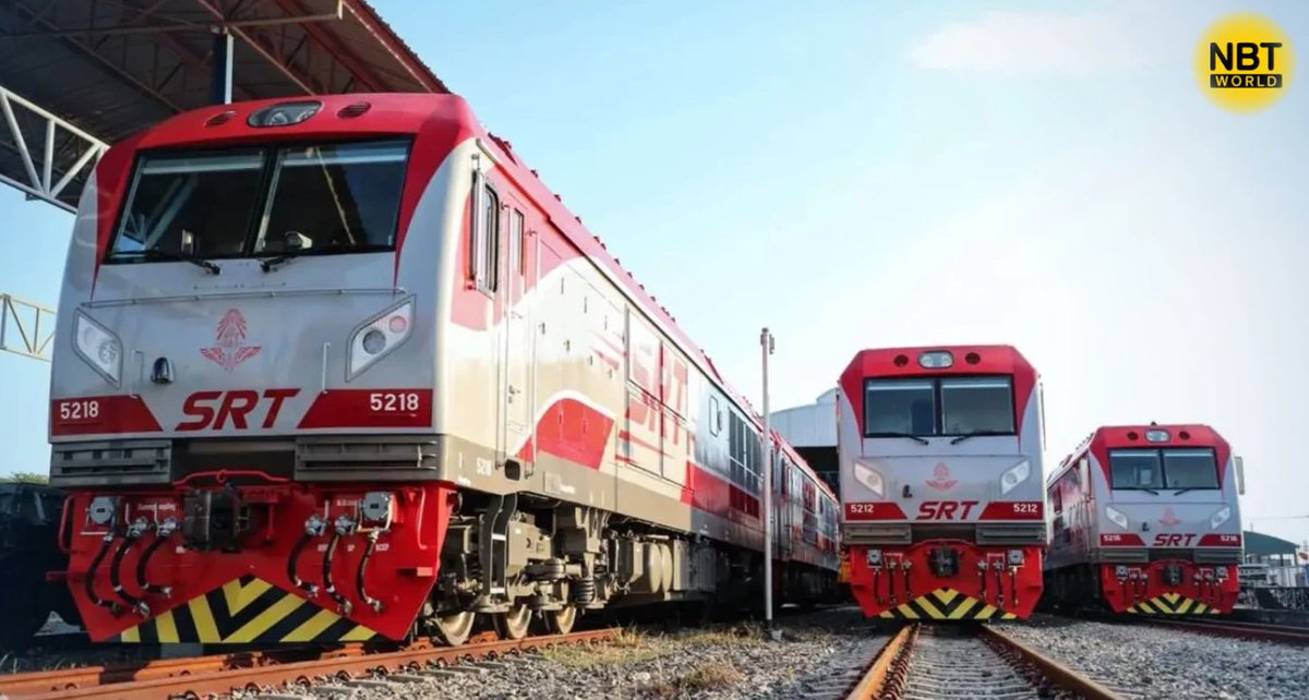 NBTWORLDNews's tweet image. A test run for the new Bangkok-Vientiane rail service was successful on July 13, ahead of its official launch this Friday.

See more: Facebook.com/nbtworld

#RailService #BangkokVientiane #CrossBorderTravel #NewTrainRoute #TravelAsia