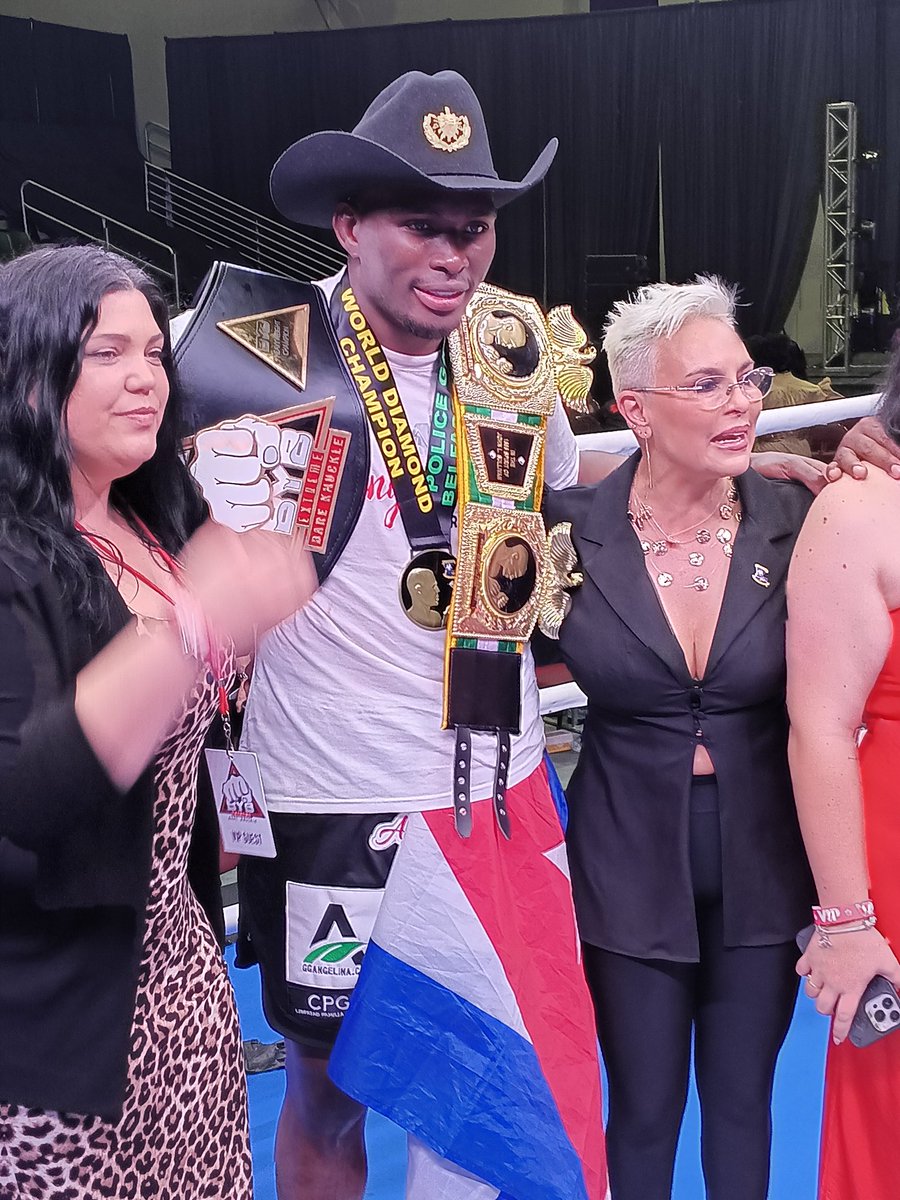 Congratulations to Police Gazette World Heavyweight Champion Gustavo Trujillo and all fighters at #BYB28. Full results to be posted later.