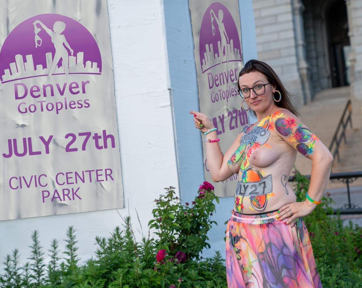 DenGoTopless's tweet photo. 14 days left Until Denver Go Topless day Joon is on July 27th at Civic Center park #jinxcolorado https://t.co/5esume8lsy