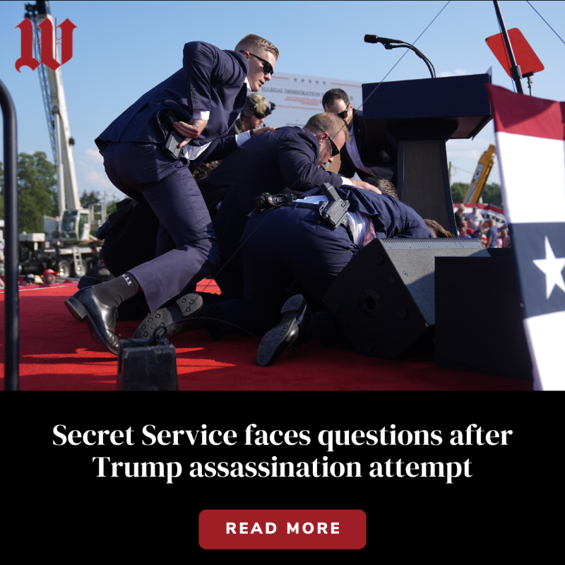WashTimes's tweet photo. Allies of Donald Trump are also questioning why his opponents want to put his life in more danger by writing legislation that would remove his Secret Service protection.