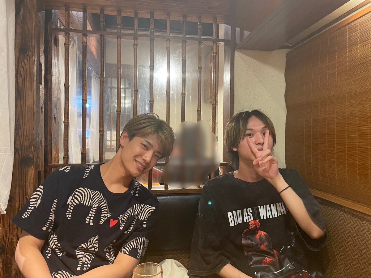 Kairi_M1026's tweet image. 4人でご飯🍚
楽しかったー😏