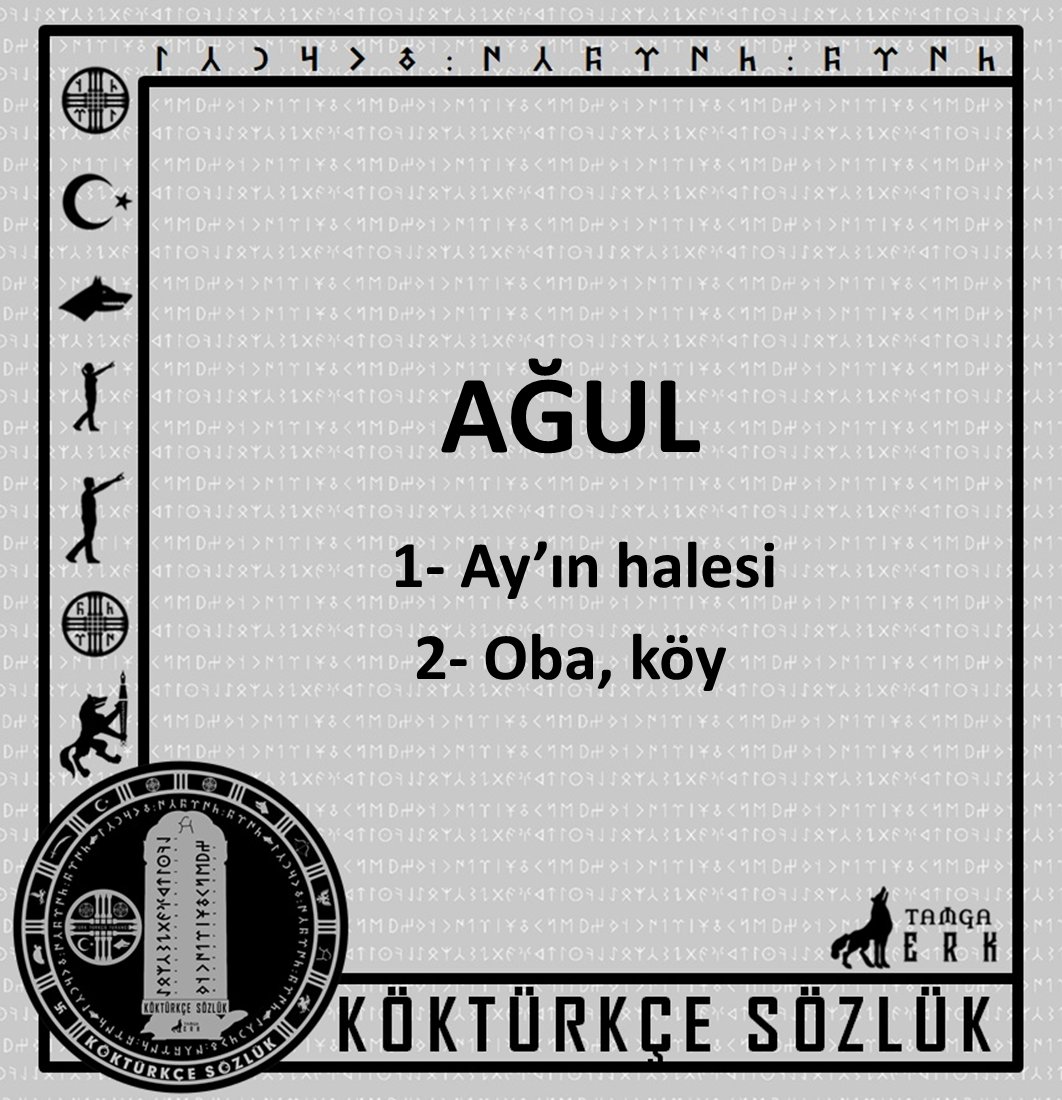 KÖKTÜRKÇE SÖZLÜK tweet media