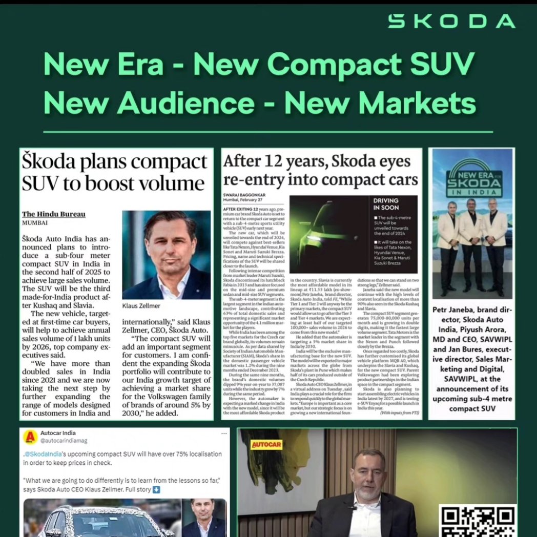 OfficialGOSKO's tweet photo. ALERT! ALERT! ALERT!

Skoda Leaving India?? It is a BIG Question Mark. Right?

Dont Worry! Skoda is NOT LEAVING INDIA. 😀😀

Here is an Official Communication from Skoda India that we received and have a pleasure of sharing with you all. 

So, need not to Panic.

@SkodaIndia https://t.co/6j2ALCxeo7