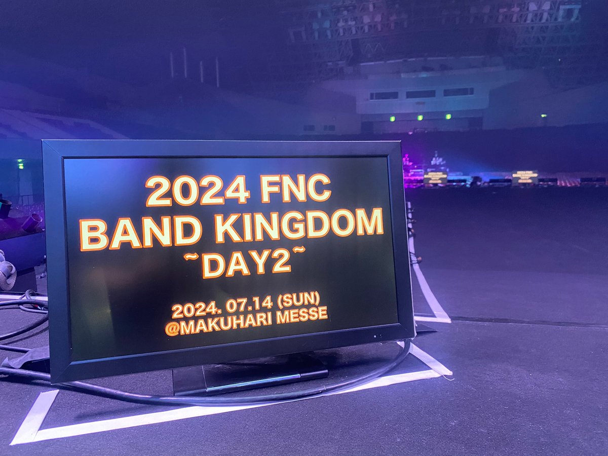 cnblue_japan's tweet photo. ＼FNC BAND KINGDOM 2024／
DAY2 開催まであと1時間!!⏰

DAY2も最高に盛り上がりましょう🤘🔥

🎫当日券発売中!!
https://t.co/2vHsTgzupl

#FNCBANDKINGDOM #CNBLUE https://t.co/ALl0LvVXlr