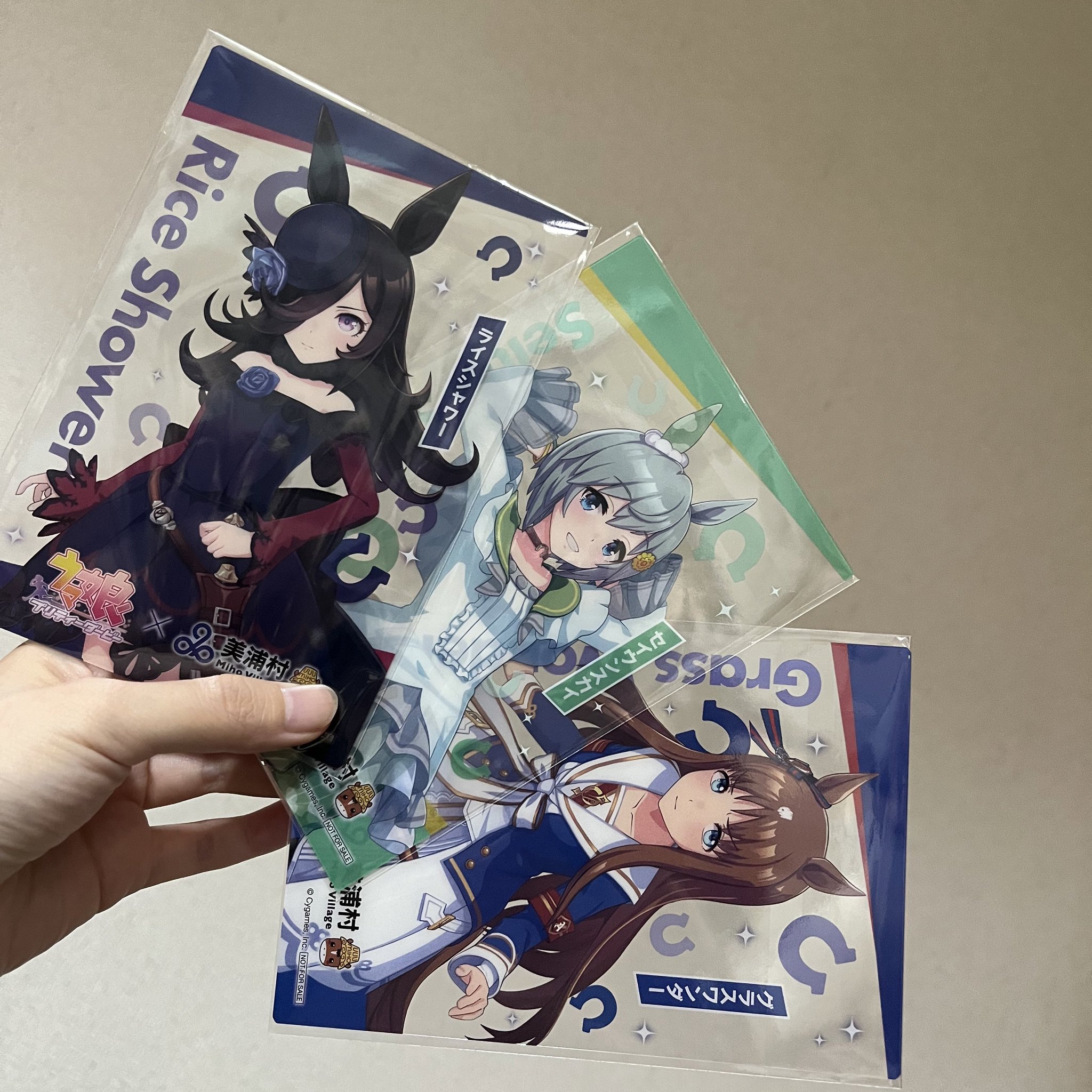 ウマ娘 美浦村コラボ フルコンプ10枚セット ウマ娘 美浦村コラボ クリアカード10枚セット - メルカリ