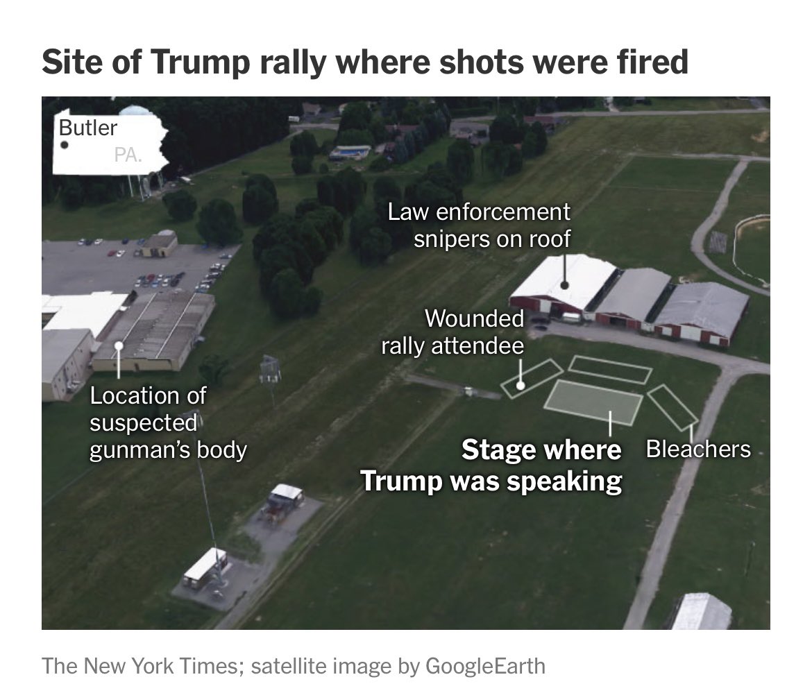 Wbp3's tweet photo. @jason_howerton If that is real photo, the bullet would already be passed him because the shooter was to his right. https://t.co/8VKx6ZGrt8