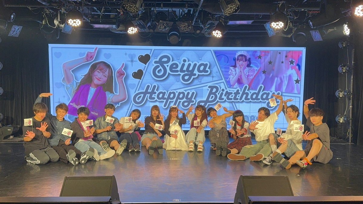 夏クール初日！
ありがとうございました👾
#オドルサタンデー 

髪も長めだったので昨日はえのしょーに鬼舞辻無惨ヘアーしてもらいました👹
ウィンブレも楽しすぎたなー！👊