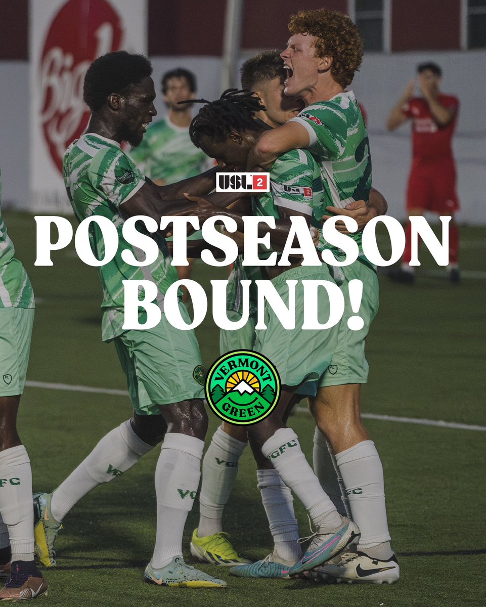 Vermont Green FC tweet media